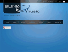 Tablet Screenshot of blinkmusic.com